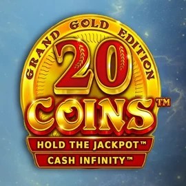 20 Coins Grand Gold Edition slot logo by Wazdan at Lamabet Casino20 Coins Grand Gold Edition