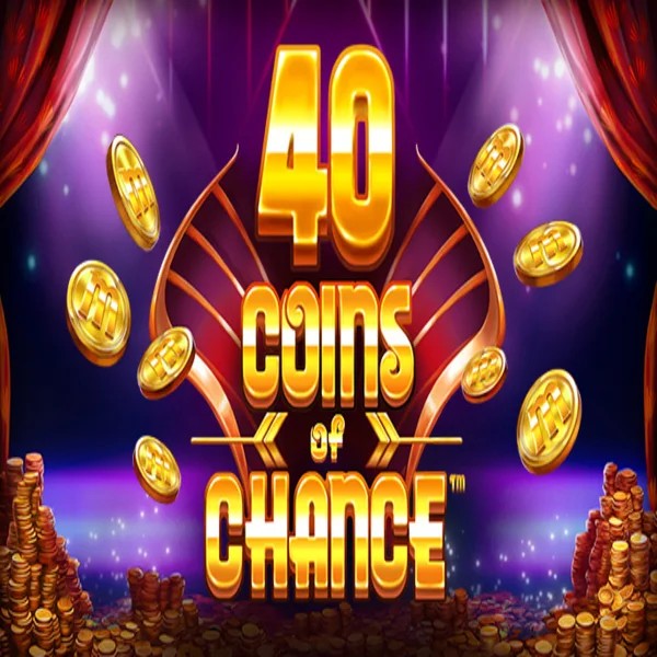 Official Slots logo: 40 Coins of Chance by SYNOT Games at Lamabet Casino