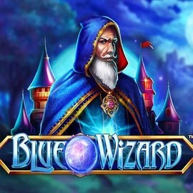 Blue Wizard logo – Slots by Quickspin at Lamabet Casino