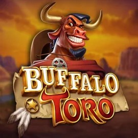 Buffalo Toro slot logo by ELK Studios at Lamabet Casino
