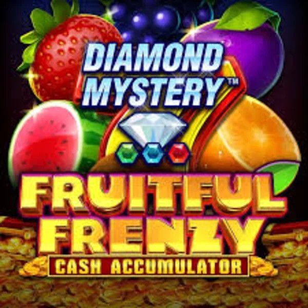 Official Slots logo: Diamond Mystery Fruitful Frenzy Cash Accumulator by Greentube at Lamabet Casino