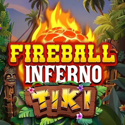 Fireball Inferno Tiki game by NetEnt – logo hosted on Lamabet Casino