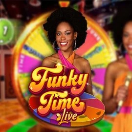 Funky Time logo by Evolution at Lamabet Casino