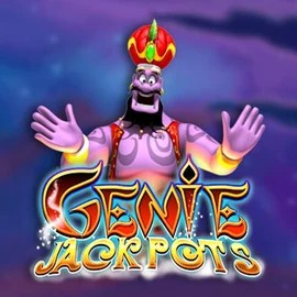 Genie Jackpots logo – Jackpots by Blueprint Gaming at Lamabet Casino