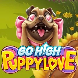 Go High Puppy Love logo by RubyPlay Lamabet Casino