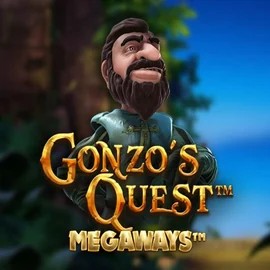 Gonzo's Quest Megaways logo by Red Tiger Gaming at Lamabet CasinoGonzo's Quest Megaways
