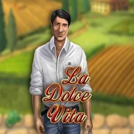 La Dolce Vita online game logo by Gamomat on lamabets.org