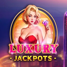 Official Jackpots logo: Luxury Jackpots by Triple Cherry at Lamabet Casino