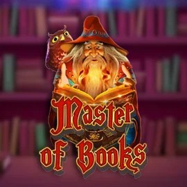 Master of Books online game logo by Swintt on lamabets.org