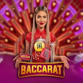 Live Casino logo of Mega Baccarat from Pragmatic Play at Lamabet Casino