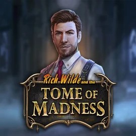 Tome of Madness slot logo by Play'n GO at Lamabet Casino