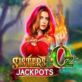 Sisters Of Oz Jackpots logo by Triple Edge Studios at Lamabet Casino