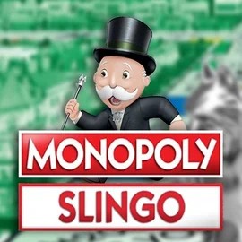 Slingo Monopoly online game logo by Gaming Realms on lamabets.org