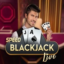 Speed Blackjack logo – Live Casino by Pragmatic Play at Lamabet Casino