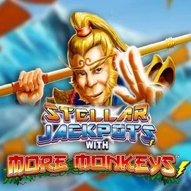 Enjoy Stellar Jackpots with More Monkeys by Lightning Box Game – logo hosted on lamabets.org