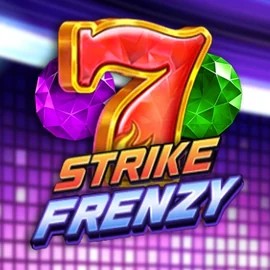 Strike Frenzy slot logo by Pragmatic Play at Lamabet Casino